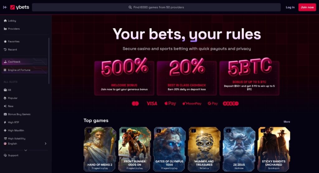 ybets casino 